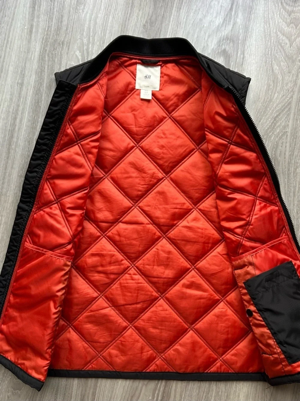 H&M quilted black